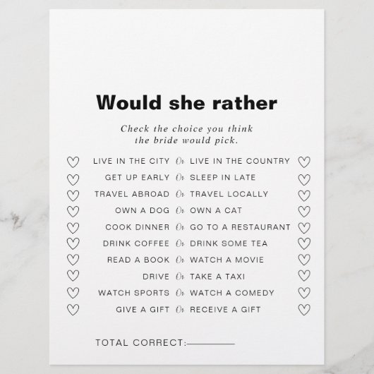 Formal würde sie eher Brautparty spielen (Vorderseite)