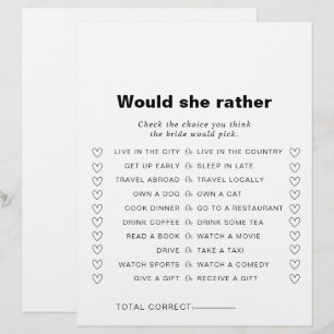 Formal würde sie eher Brautparty spielen