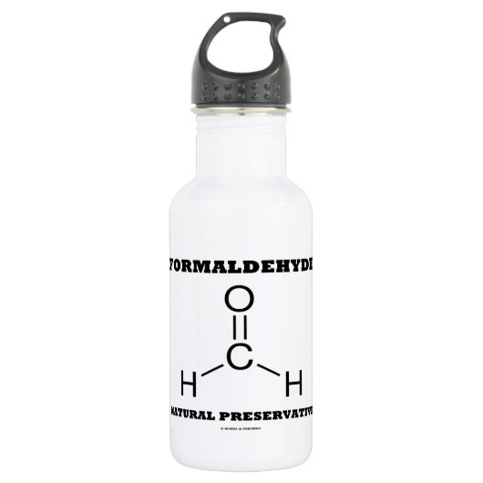 Formaldehyd-natürliches Konservierungsmittel Trinkflasche (Vorderseite)