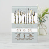 Formale Einladung (Stehend Vorderseite)