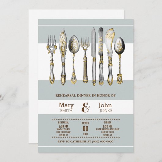 Formale Einladung (Vorne/Hinten)