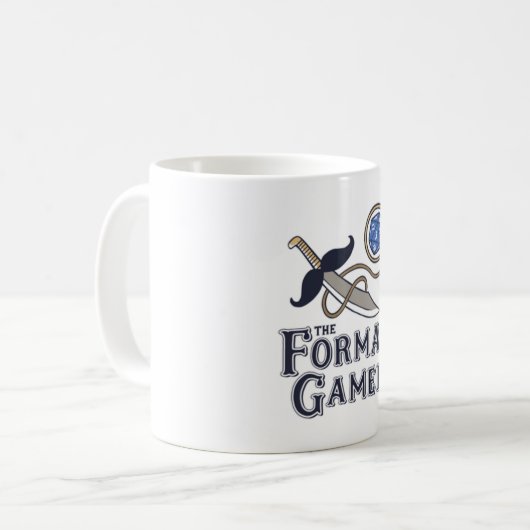 Formale Gamer-Tasse Kaffeetasse (Vorderseite Links)