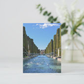 Formale Gärten Postkarte (Stehend Vorderseite)