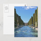 Formale Gärten Postkarte (Vorne/Hinten)