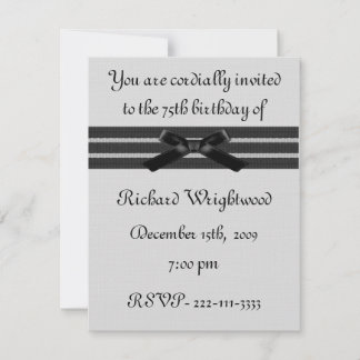 Formale Geburtstags-Einladung Einladung
