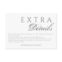 Formale Kalligraphie Elegant Gray Wedding Details