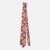 Formale Krawatte | Marmor Rosa & Gold (Vorderseite)
