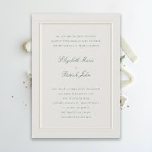 Formale moderne klassische elegante grüne Ecru-Hoc