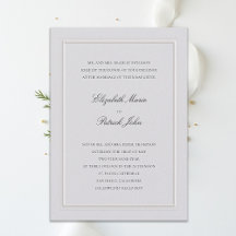 Formale moderne klassische Hochzeit mit erhöhter E