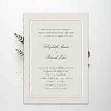 Formale moderne klassische Hochzeit mit erhöhter R