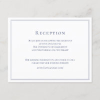 Formale Navy-Details Karte mit Karte Final
