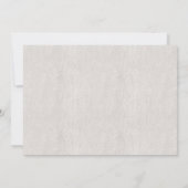 Formale Paris-Hochzeits-Einladungen Einladung (Rückseite)