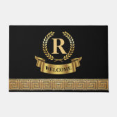 Formale personalisierbare Türmatte (Vorderseite)