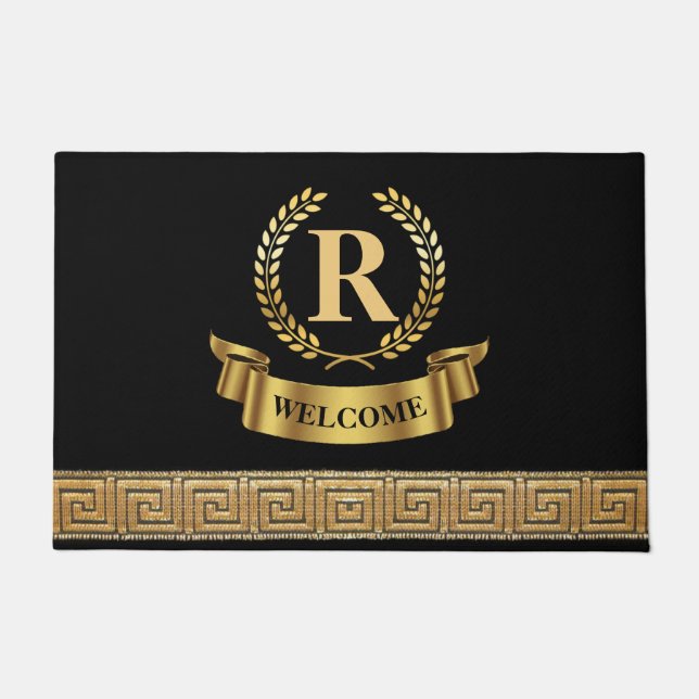 Formale personalisierbare Türmatte (Vorderseite)