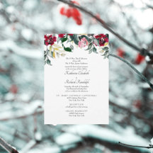 Formale rote Rosen Winter 2 Location Hochzeit