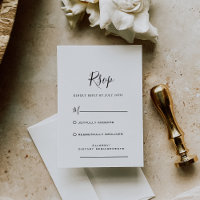 Formale RSVP-Karte