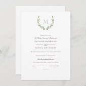 Formale und rustikale Vegetation | Einladung zur H (Vorne/Hinten)