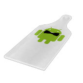 Formaler Atire Android-Roboter Schneidebrett (Ecke)