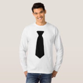 FORMALERE AKTIE TIE COSTUME-T - SHIRT (Vorne ganz)