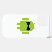 Formales Android Robot Icon Design Case-Mate iPhone Hülle (Rückseite (Horizontal))