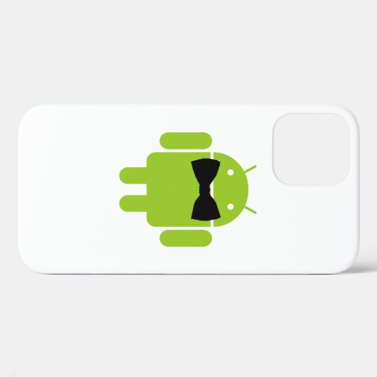Formales Android Robot Icon Design Case-Mate iPhone Hülle (Rückseite (Horizontal))