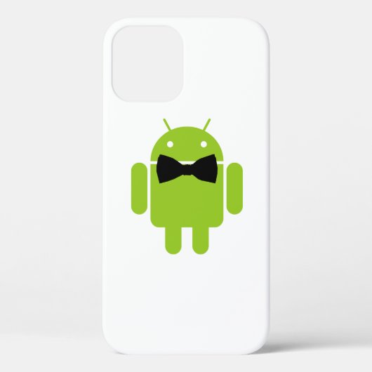 Formales Android Robot Icon Design Case-Mate iPhone Hülle (Rückseite)