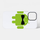 Formales Android-Roboter-Icon-Design iPhone Hülle (Rückseite (Horizontal))