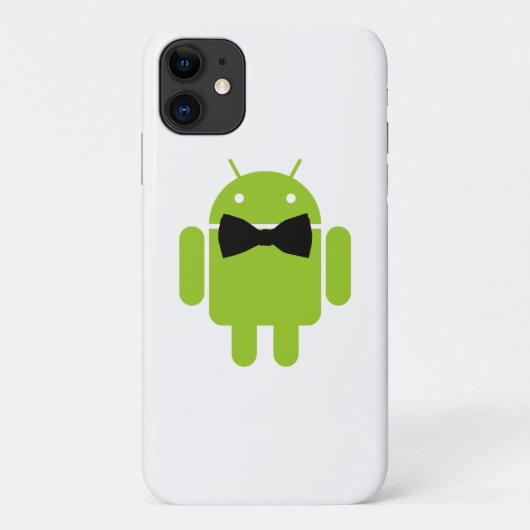 Formales Android-Roboter-Symbol Case-Mate iPhone Hülle (Rückseite)