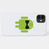 Formales Android-Roboter-Symbol Case-Mate iPhone Hülle (Rückseite (Horizontal))