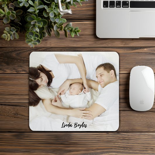 Formales Foto Personalisiert Einfach Mousepad