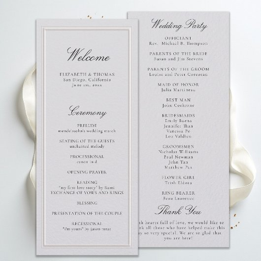 Formales modernes klassisches Elfenbein-Hochzeitsp