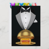 Formales und lustiges Einladen Einladung (Vorne/Hinten)