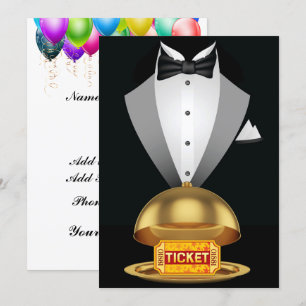 Formales und lustiges Einladen Einladung