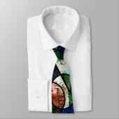 Formas geométricas unregelmäßiges e textura verfor krawatte (Gebunden)