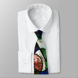 Formas geométricas unregelmäßiges e textura verfor krawatte