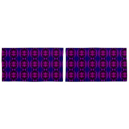 Formas, "traços rosa flutuam" em fundo azul? kissenbezug