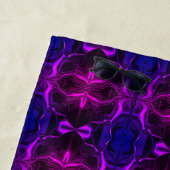 Formas, "traços rosa flutuam" em fundo azul? strandtuch (Beispiel)