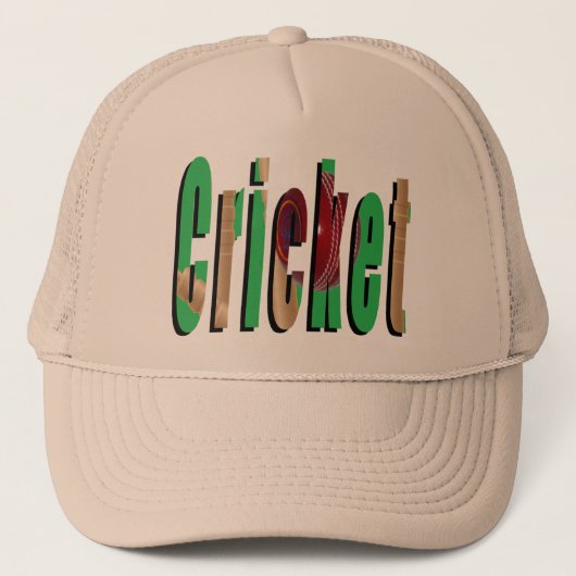 Format-Cricket-Bild-Logo, Truckerkappe (Vorderseite)