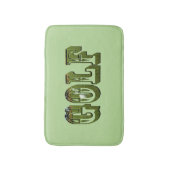 Format Green Golf Picture Logo, Badematte (Vorderseite Vertikal)