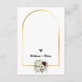 Formatierung des Kalenders mit grüner Geometrie sp Begleitkarte (Rückseite)