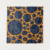 Formatierung eines Abstrakten, schlanken Lavas-Mus Wandteppich (Vorderseite (Horizontal))