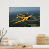 Formation Flying T6 Style Poster (Küche)