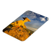 Formation von geschnittenen Badlands in Kurzem Gra Magnet (Linke Seite)