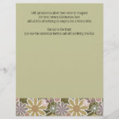 Formblatt Fun Florals Bestellung Flyer (Hinten)