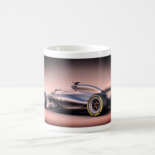 Formel1-Rennwagen Kaffeetasse (Mittel)