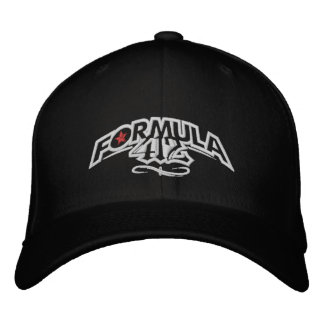 Formel412 - Rocker-Logo-Cap - BLK Bestickte Kappe