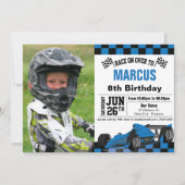 Formel 1 Einladung zur Geburtstagsparty (Vorderseite)
