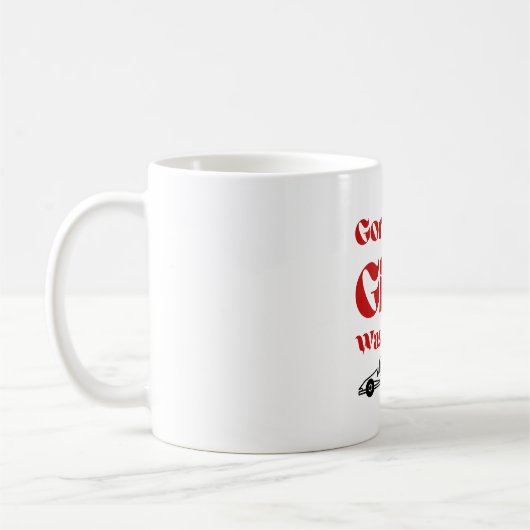Formel 1 Mädchen Kaffeetasse (Links)