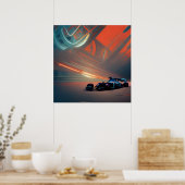 Formel 1 poster (Küche)