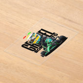 Formel-1-Rennen Acryleinladungen (Ablage )